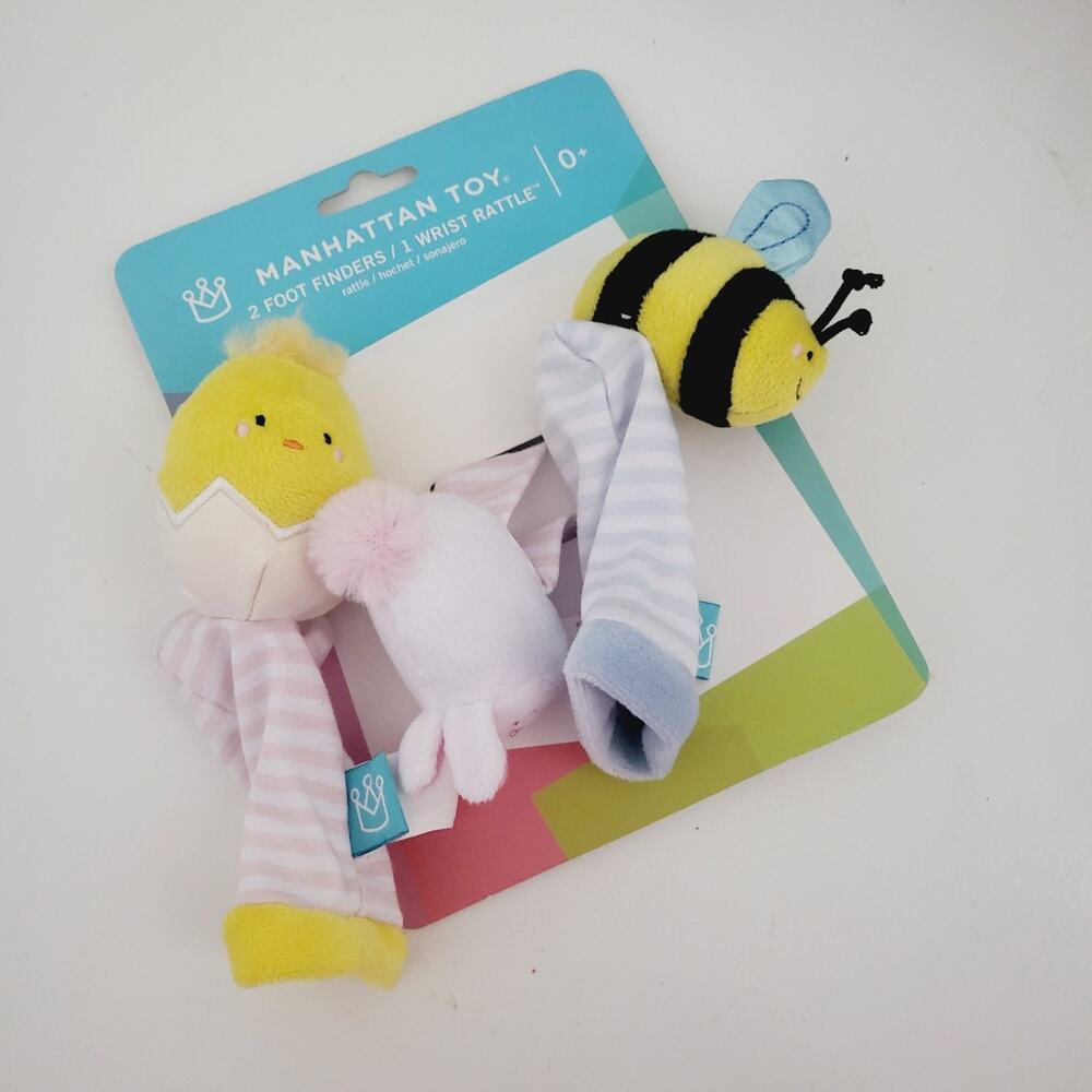 New Manhattan toys foot and wrist